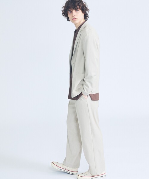 ABAHOUSE（アバハウス）の「【セットアップ対応】デニムライクツイル ワイド イージーパンツ（その他パンツ・メンズ・ブラック/ベージュ/インディゴブルー・46/48）」の19枚目の写真