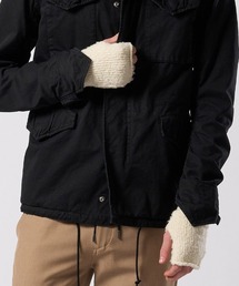 wjk | mko13615- fancy yarn knit hand warmer ニットハンドウォーマー(8001 wn10j)(手袋)