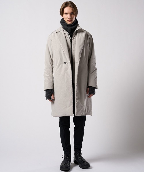 wjk（ダヴルジェイケイ）の「mko13615- fancy yarn knit hand warmer ニットハンドウォーマー(8001 wn10j)（手袋・メンズ・ブラック/ホワイト/チャコール・FREE）」の9枚目の写真