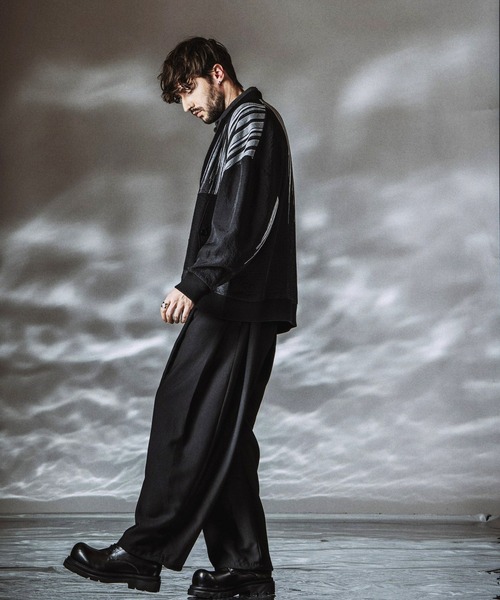 NO ID.(ノーアイディ)の「【NO ID.】Changing Tuck Trousers / チェンジング タック トラウザーズ(その他パンツ・メンズ・グレー/その他23/ブラック・2/1)」の13枚目の写真