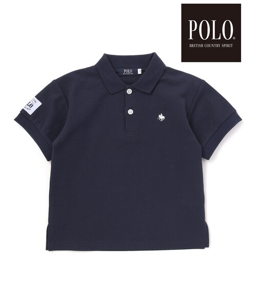 SLAP SLIP(スラップスリップ)の「【POLO BCS(ポロ・ビーシーエス)×SLAP SLIPコラボ】無地&ボーダー柄半袖ポロシャツ(80~130cm)(ポロシャツ・キッズ・ホワイト系その他/ネイビー・130cm/120cm/100cm/110cm/90cm/80cm)」の8枚目の写真