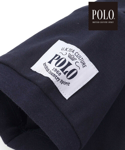 SLAP SLIP(スラップスリップ)の「【POLO BCS(ポロ・ビーシーエス)×SLAP SLIPコラボ】無地&ボーダー柄半袖ポロシャツ(80~130cm)(ポロシャツ・キッズ・ホワイト系その他/ネイビー・130cm/120cm/100cm/110cm/90cm/80cm)」の14枚目の写真