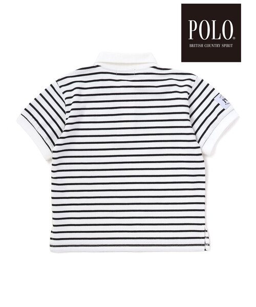 SLAP SLIP(スラップスリップ)の「【POLO BCS(ポロ・ビーシーエス)×SLAP SLIPコラボ】無地&ボーダー柄半袖ポロシャツ(80~130cm)(ポロシャツ・キッズ・ホワイト系その他/ネイビー・130cm/120cm/100cm/110cm/90cm/80cm)」の18枚目の写真