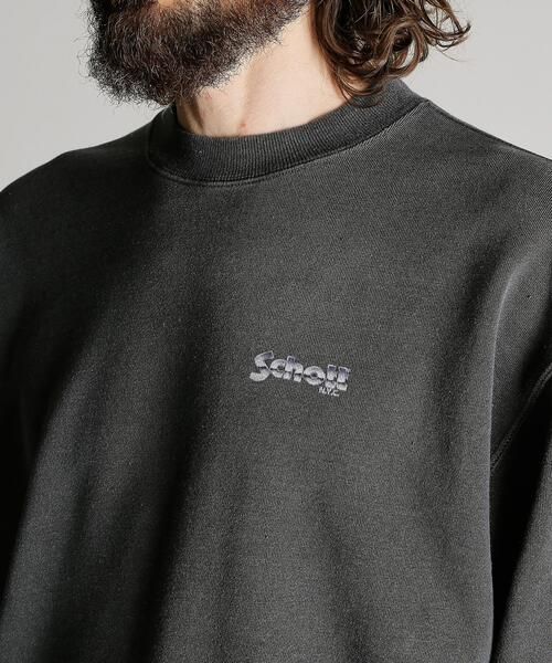 Schott(ショット)の「Schott/ショット/STORE LOCATION SWEAT/ストアロケーション スウェット(スウェット・メンズ・ブラウン/ブラック・M/L/XL/2XL)」の4枚目の写真