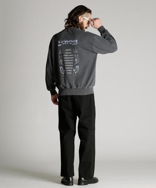 Schott(ショット)の「Schott/ショット/STORE LOCATION SWEAT/ストアロケーション スウェット(スウェット・メンズ・ブラウン/ブラック・M/L/XL/2XL)」の7枚目の写真