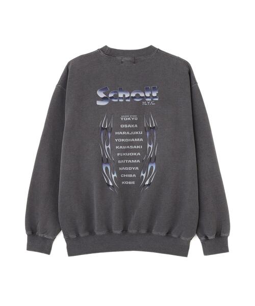 Schott(ショット)の「Schott/ショット/STORE LOCATION SWEAT/ストアロケーション スウェット(スウェット・メンズ・ブラウン/ブラック・M/L/XL/2XL)」の9枚目の写真