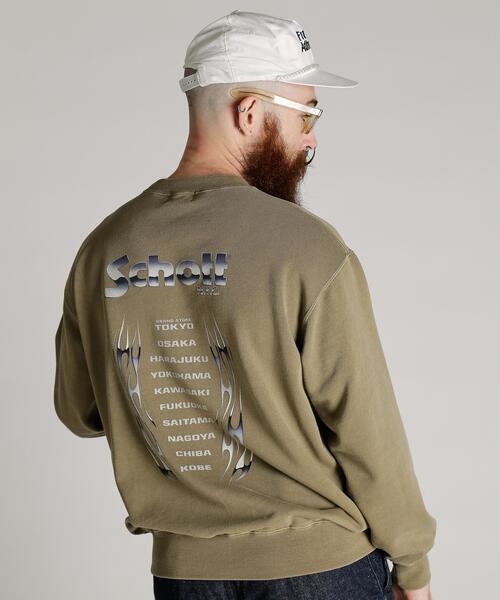 Schott(ショット)の「Schott/ショット/STORE LOCATION SWEAT/ストアロケーション スウェット(スウェット・メンズ・ブラウン/ブラック・M/L/XL/2XL)」の12枚目の写真
