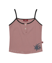 Star Stripe Sleeveless Wine