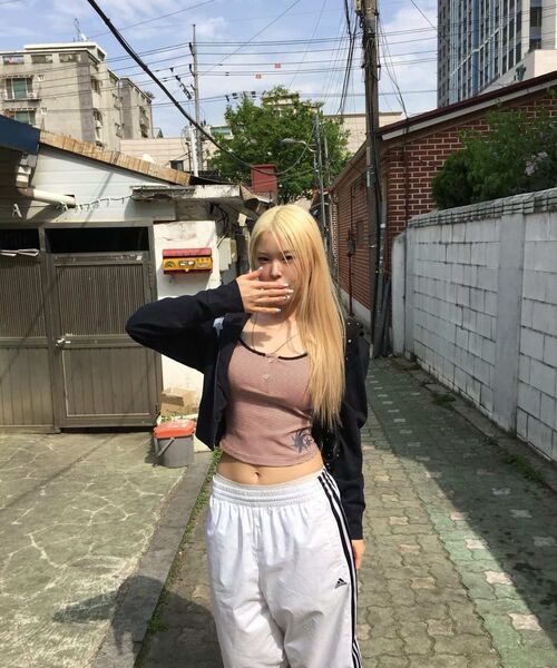 S'EST(エスイーエスティー)の「Star Stripe Sleeveless Wine(Tシャツ/カットソー・レディース・ワイン・SMALL)」の4枚目の写真