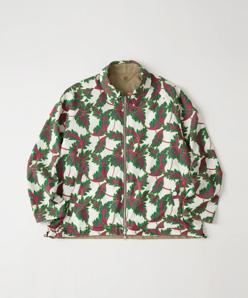 WHITE MOUNTAINEERING(ホワイトマウンテニアリング)の「【White Mountaineering/ホワイトマウンテニアリング】BOTANICAL PATTERN REVERSIBLE BLOUSON(ブルゾン・メンズ・ブラウン/ベージュ/ブラック・1)」の6枚目の写真