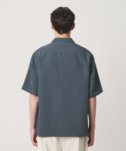 BEAUTY&YOUTH UNITED ARROWS(ビューティーアンドユースユナイテッドアローズ)の「シルキータッチ ナロー オープンカラー シャツ FORM型(シャツ/ブラウス・メンズ・オフホワイト/ダークグレー/ライム・XL/L/M/S)」の19枚目の写真