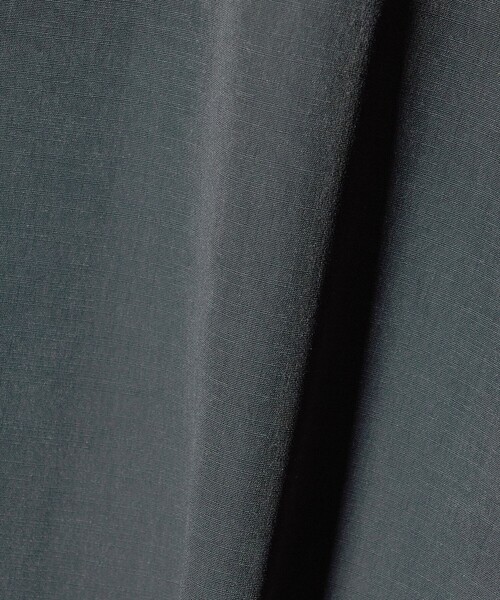 BEAUTY&YOUTH UNITED ARROWS(ビューティーアンドユースユナイテッドアローズ)の「シルキータッチ ナロー オープンカラー シャツ FORM型(シャツ/ブラウス・メンズ・オフホワイト/ダークグレー/ライム・XL/L/M/S)」の12枚目の写真