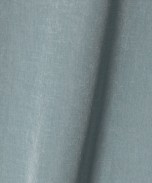 BEAUTY&YOUTH UNITED ARROWS(ビューティーアンドユースユナイテッドアローズ)の「シルキータッチ ナロー オープンカラー シャツ FORM型(シャツ/ブラウス・メンズ・オフホワイト/ダークグレー/ライム・XL/L/M/S)」の6枚目の写真