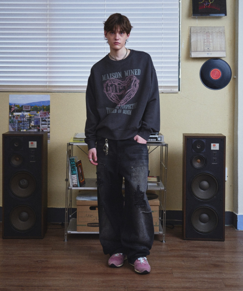MAISON MINED(メゾンミネド)の「ラギッドカーペンターデニムパンツ ブラック(デニムパンツ・メンズ・その他・SMALL/MEDIUM/LARGE)」の7枚目の写真
