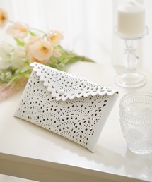 Prima Scherrer（プリマシェレル）の「レースカット クラッチ バッグ Prima Scherrer（その他小物）」