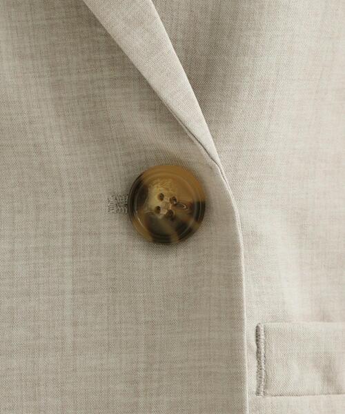 couture brooch（クチュールブローチ）の「サップタンブラージャケット（テーラードジャケット・レディース・ダークブラウン/ベージュ・38）」の6枚目の写真