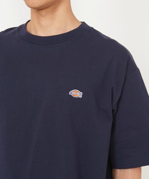 Dickies(ディッキーズ)の「ワッペンTシャツ 半袖(Tシャツ/カットソー・メンズ・グリーン/ブラック/ブルー/ホワイト・MEDIUM/LARGE/X-LARGE)」の6枚目の写真