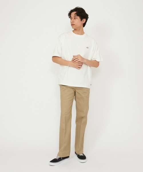 Dickies(ディッキーズ)の「ワッペンTシャツ 半袖(Tシャツ/カットソー・メンズ・グリーン/ブラック/ブルー/ホワイト・MEDIUM/LARGE/X-LARGE)」の21枚目の写真