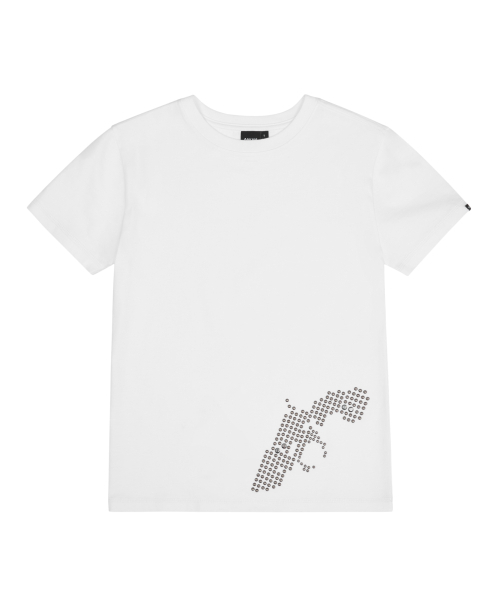 AAKAM(アーカム)の「Studded Pistol Half Top (White)(Tシャツ/カットソー・レディース・その他・1/2/3)」の1枚目の写真