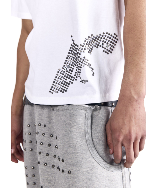 AAKAM(アーカム)の「Studded Pistol Half Top (White)(Tシャツ/カットソー・レディース・その他・1/2/3)」の15枚目の写真