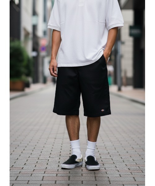 Dickies(ディッキーズ)の「【DICKIES/ディッキーズ】【シワになりにくく丈夫】 TCツイル イージーワークショーツ DS2003 ユニセックス スケーター ストリート アメカジ 定番(その他パンツ・メンズ・ダークベージュ/ブラウン/ブラック・LARGE/MEDIUM/X-LARGE)」の1枚目の写真
