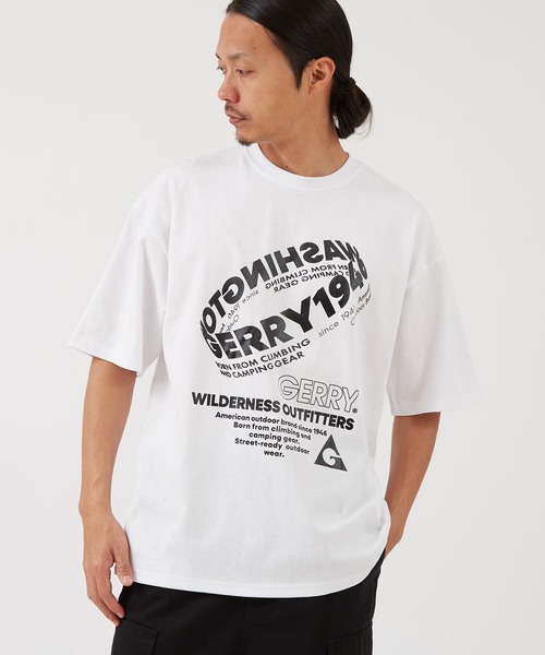 セール】【GERRY】別注 プリント 半袖Tシャツ（Tシャツ/カットソー
