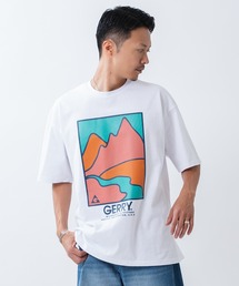 【GERRY】別注 プリント 半袖Tシャツ