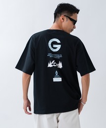 【GERRY】別注 プリント 半袖Tシャツ