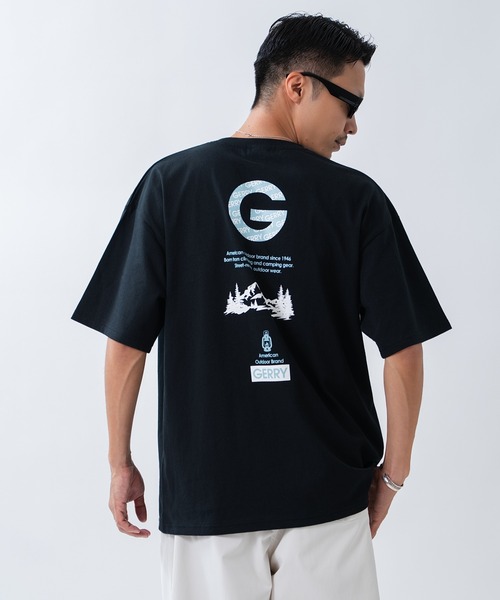 GERRY(ジェリー)の「【GERRY】別注 プリント 半袖Tシャツ(Tシャツ/カットソー・メンズ・ブラック系/グレー系1/ブラック系1/ホワイト/グレー系/ブラック系3/グレー系3/ホワイト系2/レッド系2/ホワイト系1/ホワイト系/カーキ/ブラック/ホワイト系3/ブラック系2/ブラック系4/ホワイト系6/ブラック系6/カーキ系4/カーキ系5/アイボリー系6/ダルブルー系7/ホワイト系7/ホワイト系4/ホワイト系5/ブラック系5/ブラック系7・X-LARGE/LARGE/MEDIUM/SMALL)」の18枚目の写真