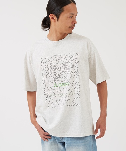 GERRY(ジェリー)の「【GERRY】別注 プリント 半袖Tシャツ(Tシャツ/カットソー・メンズ・ブラック系/グレー系1/ブラック系1/ホワイト/グレー系/ブラック系3/グレー系3/ホワイト系2/レッド系2/ホワイト系1/ホワイト系/カーキ/ブラック/ホワイト系3/ブラック系2/ブラック系4/ホワイト系6/ブラック系6/カーキ系4/カーキ系5/アイボリー系6/ダルブルー系7/ホワイト系7/ホワイト系4/ホワイト系5/ブラック系5/ブラック系7・X-LARGE/LARGE/MEDIUM/SMALL)」の21枚目の写真