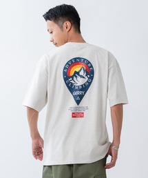 【GERRY】別注 プリント 半袖Tシャツ