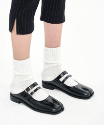 Double Buckle Mule 20255 Black