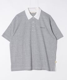 FARAH（ファーラー）の「Multi Striped Polo Collar S/S FR0601-M3007（Tシャツ/カットソー）」