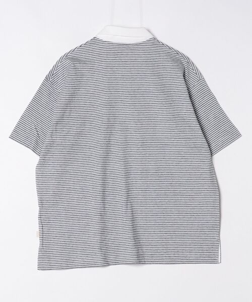 FARAH（ファーラー）の「Multi Striped Polo Collar S/S FR0601-M3007（Tシャツ/カットソー・メンズ・ホワイト・LARGE/MEDIUM）」の2枚目の写真