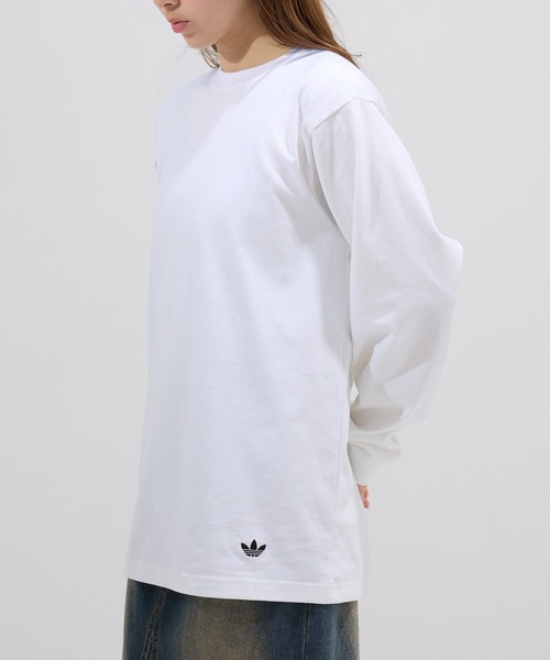 MAISON CLUB(メゾンクラブ)の「【adidas】JP MFY LS T/ジャパン メイドフォーユー 長袖Tシャツ(Tシャツ/カットソー・メンズ・ブラック/ホワイト・L/M/S)」の16枚目の写真