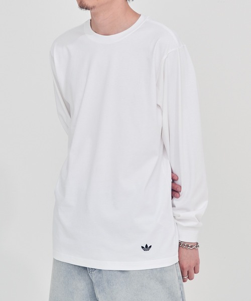 MAISON CLUB(メゾンクラブ)の「【adidas】JP MFY LS T/ジャパン メイドフォーユー 長袖Tシャツ(Tシャツ/カットソー・メンズ・ブラック/ホワイト・L/M/S)」の10枚目の写真