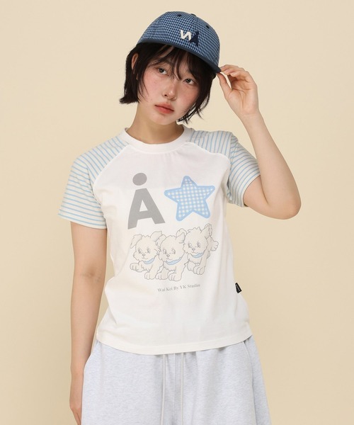 WaiKei(ワイケイ)の「【UNISEX】Wai Kei×ALAND/Aロゴチェックキャップ(キャップ・レディース・ネイビー・FREE)」の8枚目の写真