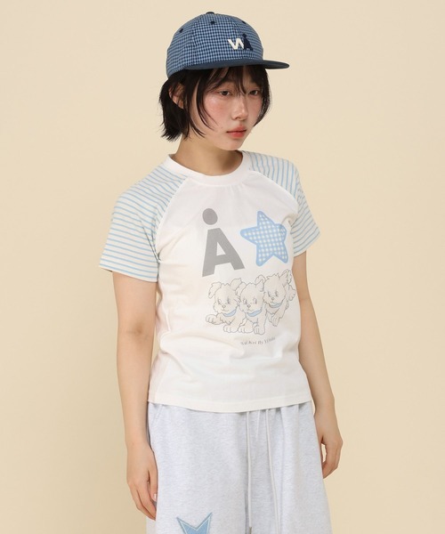 WaiKei(ワイケイ)の「【UNISEX】Wai Kei×ALAND/Aロゴチェックキャップ(キャップ・レディース・ネイビー・FREE)」の9枚目の写真