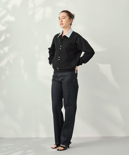 YANUK（ヤヌーク）の「[YANUK/ヤヌーク]LEA (Boys Straight) OWI（デニムパンツ・レディース・ブルー・26/25/24/23）」の9枚目の写真