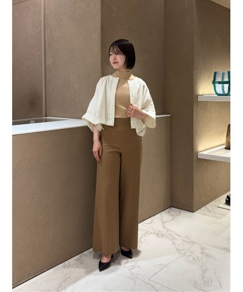 allureville（アルアバイル）の「◇デニムライクマリンパンツ（その他パンツ・レディース・キャメル・0/1/2）」の8枚目の写真