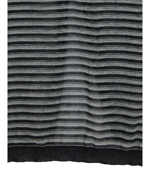 Ameri(アメリ)の「MEDI PUCHI BUSTIER SET KNIT SHIRT(シャツ/ブラウス・レディース・ボルドー/イエロー/ブラック・FREE)」の5枚目の写真