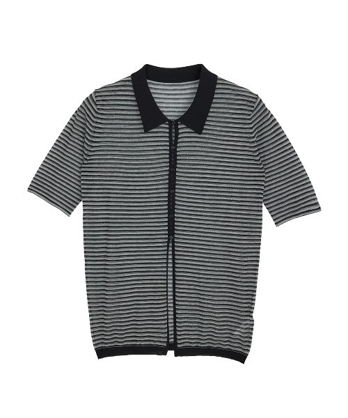 Ameri(アメリ)の「MEDI PUCHI BUSTIER SET KNIT SHIRT(シャツ/ブラウス・レディース・ボルドー/イエロー/ブラック・FREE)」の7枚目の写真