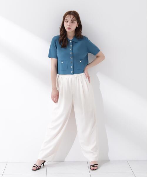 PROPORTION BODY DRESSING（プロポーションボディドレッシング）の「＜ａ＞イージーバレルパンツ / 1216239600（その他パンツ・レディース・ホワイト系その他/ベージュ/ブラック・SMALL/P/S/MEDIUM）」の2枚目の写真