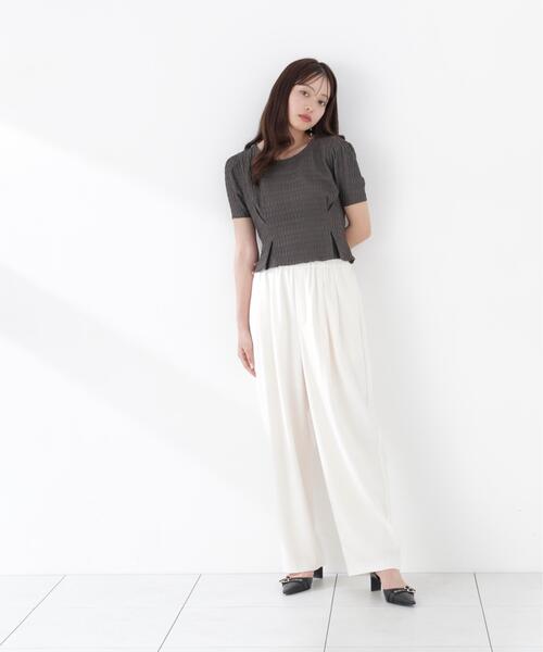 PROPORTION BODY DRESSING（プロポーションボディドレッシング）の「＜ａ＞イージーバレルパンツ / 1216239600（その他パンツ・レディース・ホワイト系その他/ベージュ/ブラック・SMALL/P/S/MEDIUM）」の12枚目の写真
