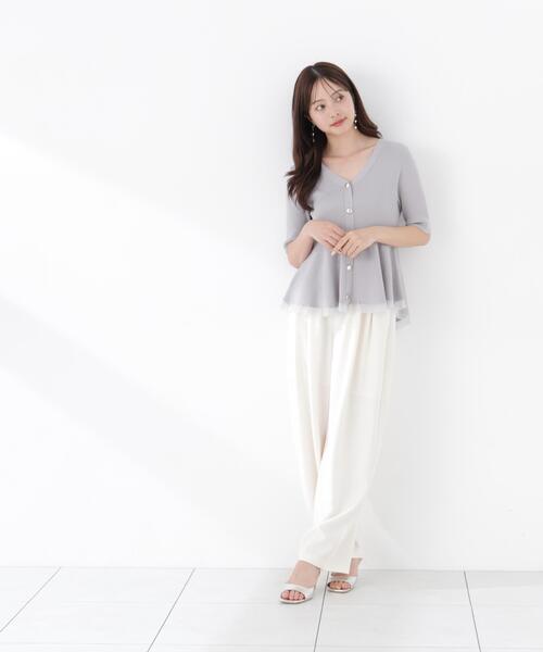 PROPORTION BODY DRESSING（プロポーションボディドレッシング）の「＜ａ＞イージーバレルパンツ / 1216239600（その他パンツ・レディース・ホワイト系その他/ベージュ/ブラック・SMALL/P/S/MEDIUM）」の13枚目の写真