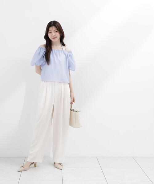 PROPORTION BODY DRESSING（プロポーションボディドレッシング）の「＜ａ＞イージーバレルパンツ / 1216239600（その他パンツ・レディース・ホワイト系その他/ベージュ/ブラック・SMALL/P/S/MEDIUM）」の14枚目の写真