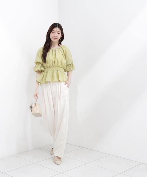 PROPORTION BODY DRESSING（プロポーションボディドレッシング）の「＜ａ＞イージーバレルパンツ / 1216239600（その他パンツ・レディース・ホワイト系その他/ベージュ/ブラック・SMALL/P/S/MEDIUM）」の15枚目の写真
