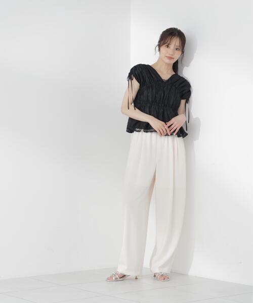 PROPORTION BODY DRESSING（プロポーションボディドレッシング）の「＜ａ＞イージーバレルパンツ / 1216239600（その他パンツ・レディース・ホワイト系その他/ベージュ/ブラック・SMALL/P/S/MEDIUM）」の18枚目の写真