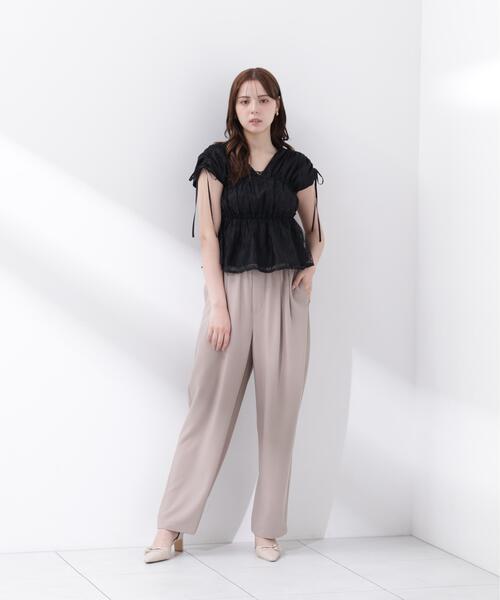 PROPORTION BODY DRESSING（プロポーションボディドレッシング）の「＜ａ＞イージーバレルパンツ / 1216239600（その他パンツ・レディース・ホワイト系その他/ベージュ/ブラック・SMALL/P/S/MEDIUM）」の22枚目の写真