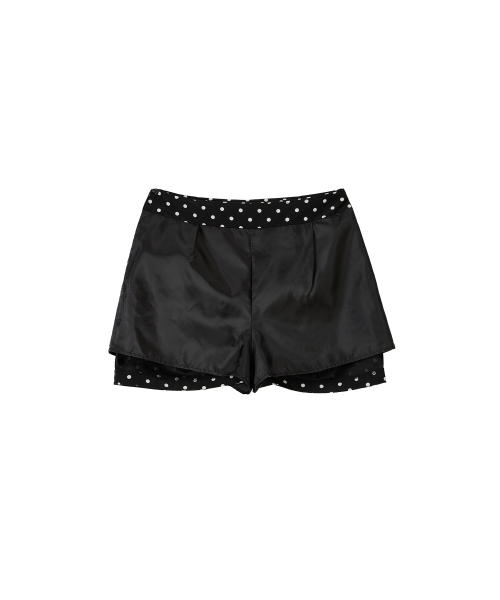 SALON DE YOHN（サロンドヨーン）の「Dot Mini Skirt_ Black（スカート・レディース・その他・SMALL/MEDIUM）」の2枚目の写真